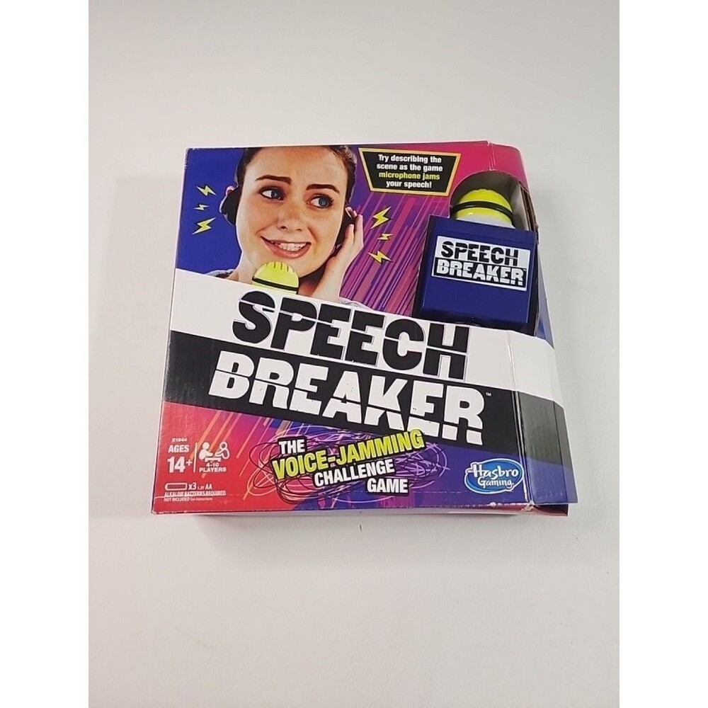 Speech Breaker Game Voice Jamming Challenge Microphone Headset Electronic Party